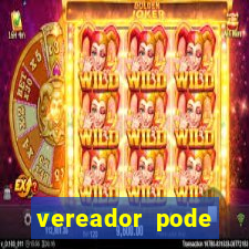 vereador pode patrocinar time de futebol